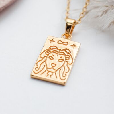 Collier Pendentif Lion