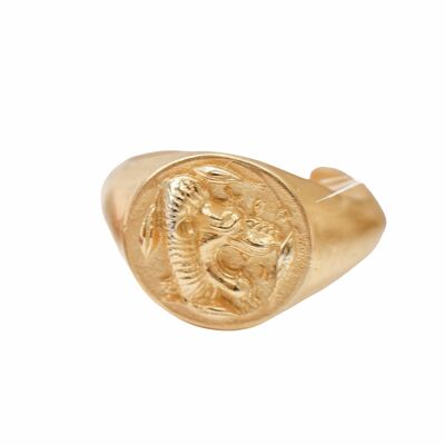 Leo Signet Ring