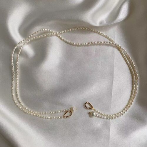Sophia Pearl Necklace - Modified - 14K Gold-Filled