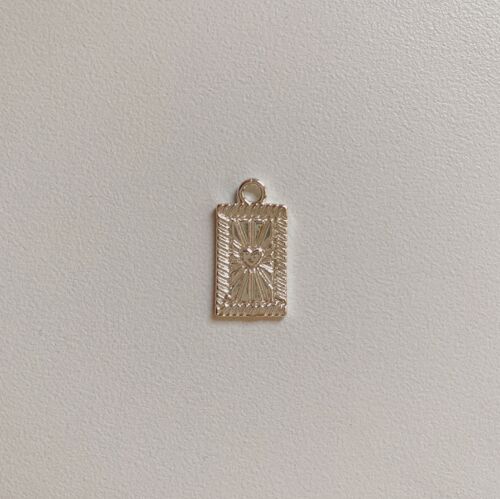 Vida Heart Engraved Necklace - Sterling Silver