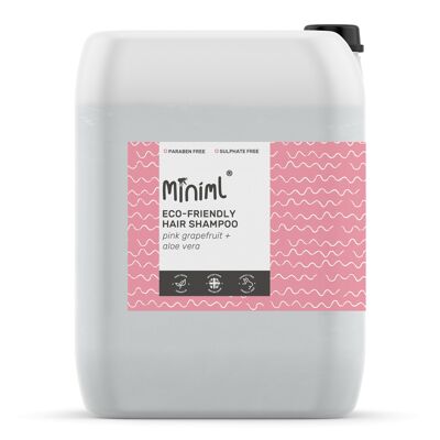 Shampoo per capelli - Pompelmo rosa e aloe vera - Ricarica da 20 litri MIN120