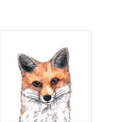 Fox Napkin 25x25