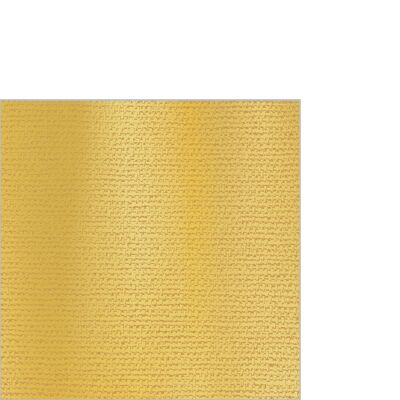 Tovagliolo Canvas oro 25x25