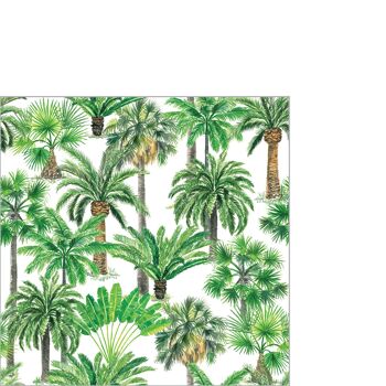 Serviette Palm Oasis 25x25