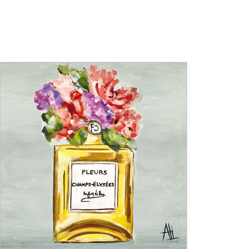 L´Eau des Fleurs Napkin 25x25