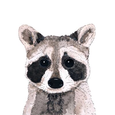 Raccoon Napkin 33x33