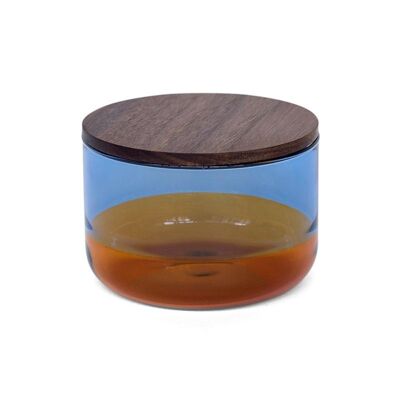 TWO TONE CANISTER (S) | Blue × Amber