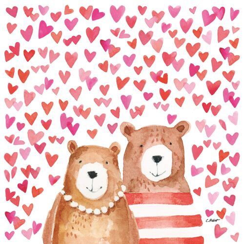 Love Bears Napkin 33x33