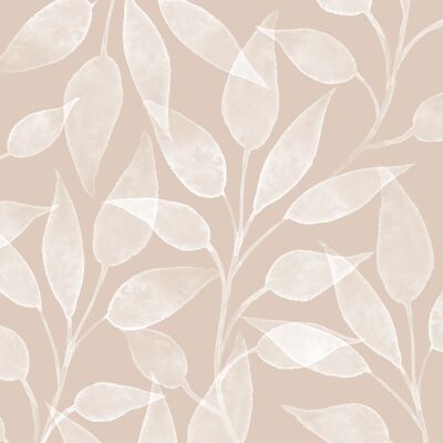 Scandic Leaves taupe Napkin 33x33