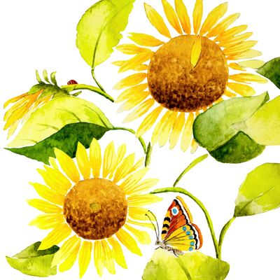 Tovagliolo Girasoli 33x33