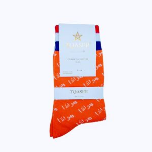 Chaussettes Holland orange