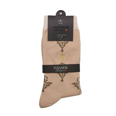 Amazigh beige Socken