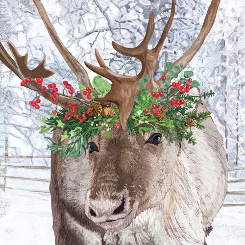 Blitzen Napkin 25x25