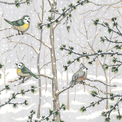 Snow Paradise Napkin 33x33