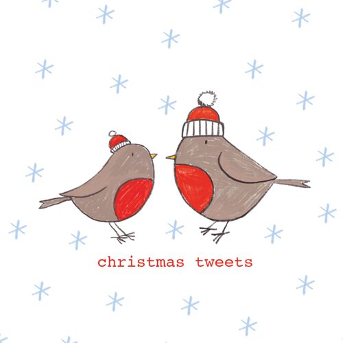 Christmas Tweets Napkin 33x33