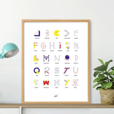 ALPHABET poster