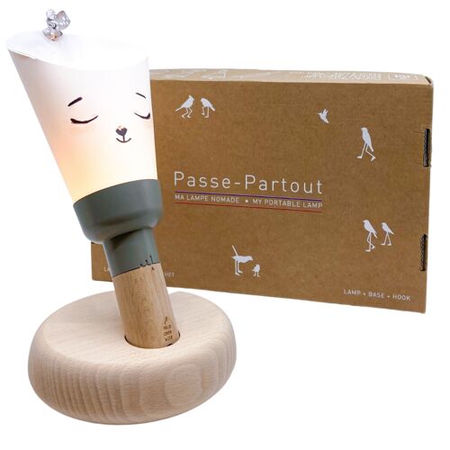 Coffret Lampe Nomade "Passe-Partout" Pipouette fait dodo-taupe