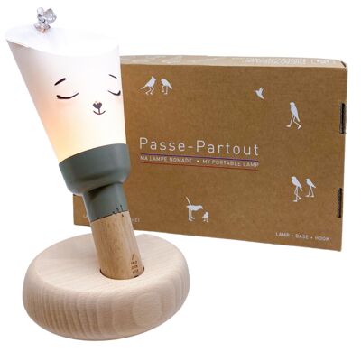 Lampada Nomad "Passe-Partout" Pipouette dodo-mole