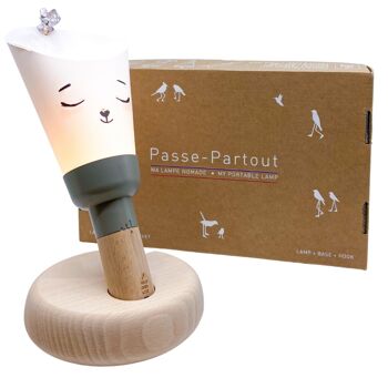Coffret Lampe Nomade "Passe-Partout" Pipouette fait dodo-taupe 1