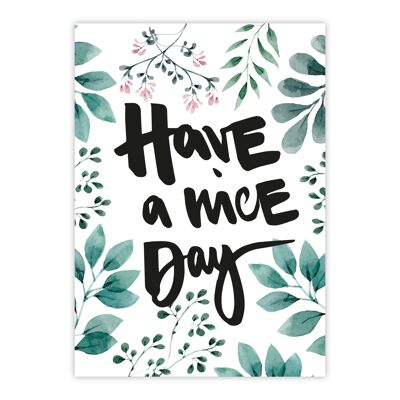 Have a nice day Postcard