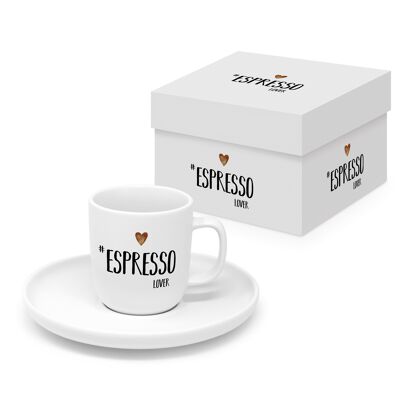 Espresso Lover espresso blanc mat