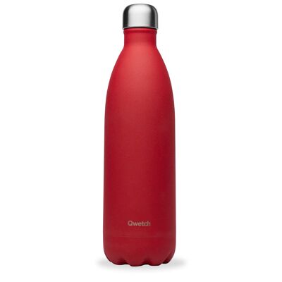 Bouteille isotherme GRANITE Rouge 1000ml