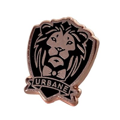 Lion Lapel Pin (Copper)