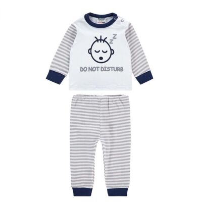 Beeren M3000 Baby-Pyjama – Grau