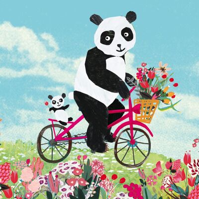 panda da cartolina
