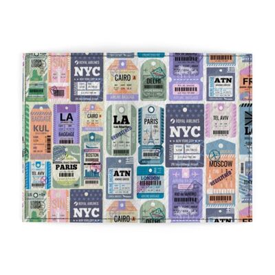 Travel collage Passport Cover
