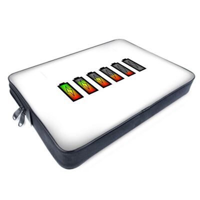 Battery icons loosing power Laptop bag