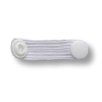 Extension d'aile élastique pour serviettes hygiéniques et protège-slips réutilisables - Blanc 4