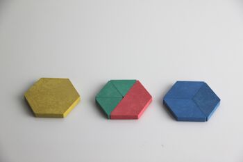 Blocs à motifs géométriques (40 pièces) | Définir le modèle de mandala 4