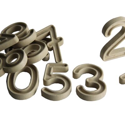 Digits (11 pieces) | Numbers Traces Get to know & understand math Learn to calculate