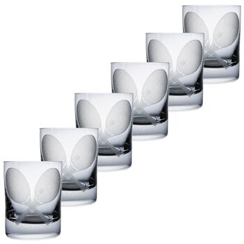 Verres à liqueur avec gravure tennis 6 pcs 60 ml 2