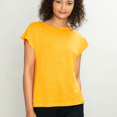 Dora Blouse Tangerine Orange