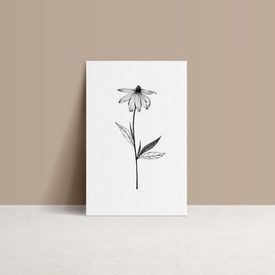 RUDBECKIA - double card and Kraft envelope