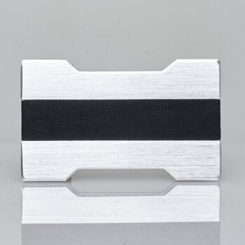 Portefeuille Utopia - Argent - Aluminium - Design Minimaliste RFID 4