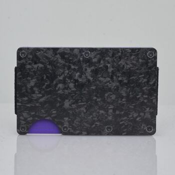 Portefeuille Utopia - Carbone Forgé - Design Minimaliste RFID 5