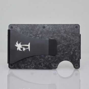 Portefeuille Utopia - Carbone Forgé - Design Minimaliste RFID 6