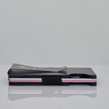 Portefeuille Utopia - Noir Mat - Aluminium - Design Minimaliste RFID 6