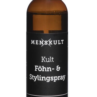 Kult hair dryer & styling spray 100ml