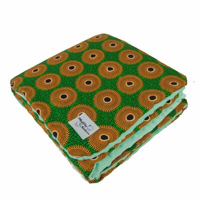 Asa | African print toddler blanket & pillow set