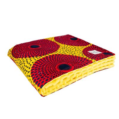 Kalisia | African print toddler blanket & pillow set