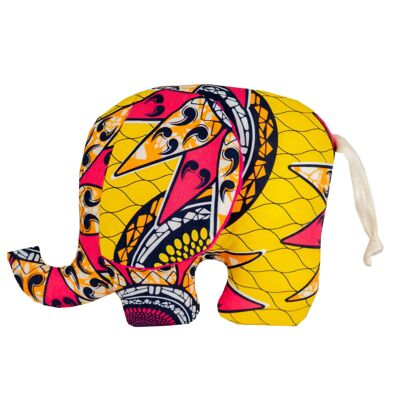 Ebele | African print soft elephant toy