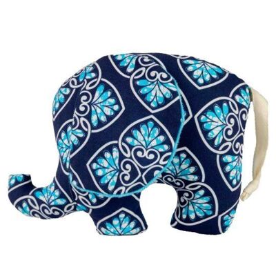 Jabari | African print soft elephant toy
