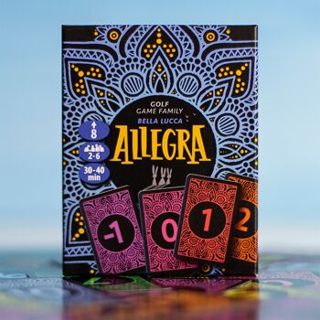 ALLEGRA - Le jeu de défausse de cartes joyeux mais délicat pour toute la famille à partir de 8 ans 2