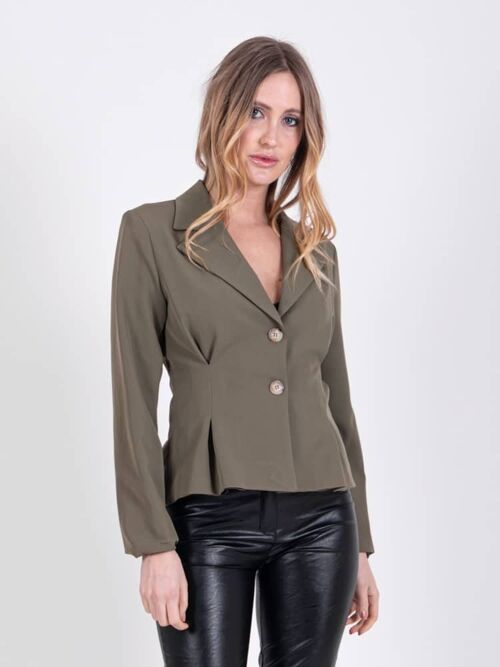 Jacket with Pince MII-0F9408 - 01 -