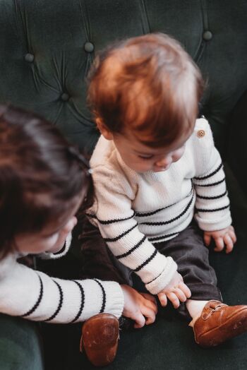 Pull marinière bébé - La Mèrinière 1