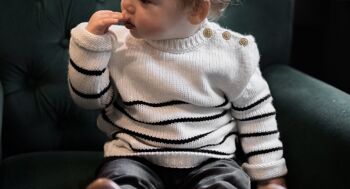 Pull marinière bébé - La Mèrinière 4